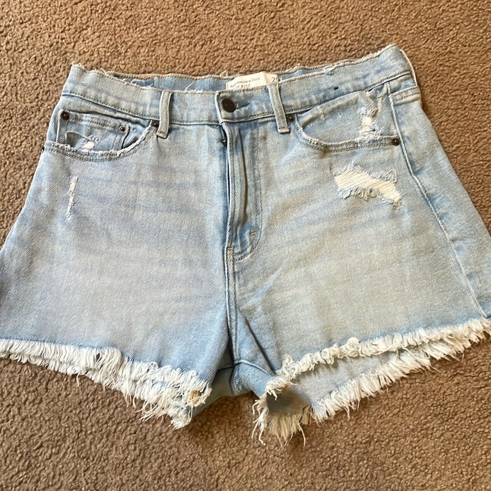 Abercrombie High Rise Shorts